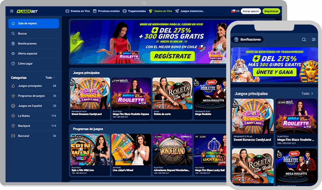 Jugabet Chile: Casino Online y Apuestas Deportivas 2025
