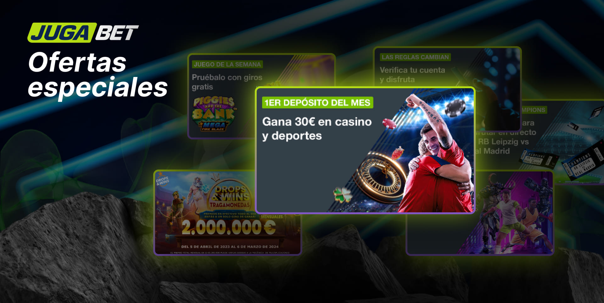 Códigos promocionales adicionales de Jugabet Chile y bonos de plataforma para jugar de forma rentable