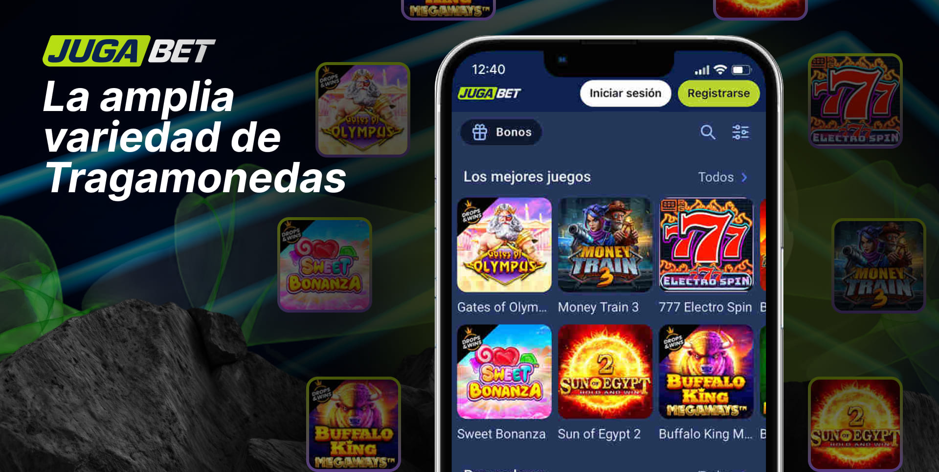 Giros gratis de Jugabet Chile y otras ofertas de la sección de juegos de la plataforma